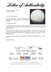 Hank Aaron Autographed Baseball Atlanta Braves "5/9/69" Vintage Signature PSA/DNA #W05049
