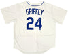Seattle Mariners Ken Griffey Jr. Autographed White Nike Jersey Size XL Beckett BAS & MCS Holo Stock #194791