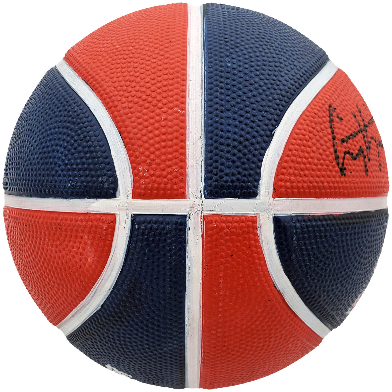 Corey Kispert Autographed Gonzaga Bulldogs Logo Rubber Basketball MCS Holo Stock #194799