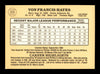 Von Hayes Autographed 1985 Donruss Card #326 Philadelphia Phillies SKU #195551