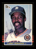 Larry Herndon Autographed 1985 Donruss Card #150 Detroit Tigers SKU #195573