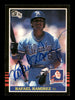 Rafael Ramirez Autographed 1985 Donruss Card #141 Atlanta Braves SKU #195575