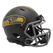 Unsigned Seattle Seahawks Dark Green 2025 Salute To Service Speed Mini Helmet Stock #253577