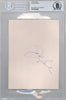 John Brisker Autographed 4.5x6 Album Page Seattle Super Sonics Beckett BAS #10002889