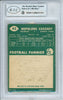 Howard "Hopalong" Cassady Autographed 1960 Topps Card #42 Detroit Lions Beckett BAS #10178838