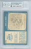Billy Lott Autographed 1961 Topps Rookie Card #176 Boston Patriots Beckett BAS #10179098