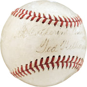 Ted Williams Autographed Official 1940's American League Baseball Boston Red Sox "Catherine" JSA #Y33835