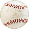 Ted Williams Autographed Official 1940's American League Baseball Boston Red Sox "Catherine" JSA #Y33835