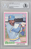Larry Milbourne Autographed 1978 Topps Card #366 Seattle Mariners Beckett BAS #10211471