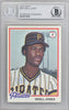Odell Jones Autographed 1978 Topps Card #407 Pittsburgh Pirates Beckett BAS #10211476