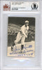 Jack Knott Autographed 1972 TCMA Card #181 St. Louis Browns Beckett BAS #10378395