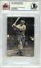 Roy Weatherly Autographed 1972 TCMA Card #152 Cleveland Indians Beckett BAS #10378418