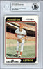 Jim Crawford Autographed 1974 Topps Card #279 Houston Astros Beckett BAS #10378453