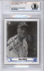 Hal Peck Autographed 1983 TCMA 1945 Play Ball Reprint Card #21 Philadelphia A's Beckett BAS #10379290