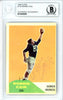 Ronnie Cain Autographed 1960 Fleer Card #114 Denver Broncos Beckett BAS #10540005