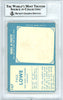 Paul Lowe Autographed 1961 Topps Card #167 San Diego Chargers Beckett BAS #10540200