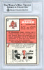 Johnny Baker Autographed 1966 Topps Card #47 Houston Oilers Beckett BAS #10540282