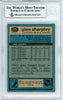 Glen Sharpley Autographed 1981 Topps Card #76 Chicago Blackhawks Beckett BAS #10540421