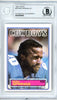 Ron Springs Autographed 1983 Topps Card #53 Dallas Cowboys Beckett BAS #10540445