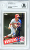 Brad Gulden Autographed 1985 Topps Card #251 Cincinnati Reds Beckett BAS #10540497