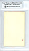 Johnny Vander Meer Autographed 2x3.5 Blank Business Card Cincinnati Reds "Best Wishes" Vintage Playing Days Signature Beckett BAS #10541080