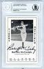 Barney McCosky Autographed 1979 Diamond Greats Card #390 Detroit Tigers Beckett BAS #10711117