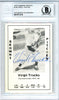 Virgil Trucks Autographed 1979 Diamond Greats Card #198 St. Louis Browns Beckett BAS #10711318