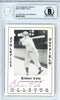 Elmer Valo Autographed 1979 Diamond Greats Card #343 Philadelphia A's Beckett BAS #10711473