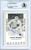 Jimmy Wasdell Autographed 1979 Diamond Greats Card #56 Washington Senators Beckett BAS #10711629