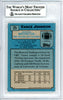 Vance Johnson Autographed 1988 Topps Card #25 Denver Broncos Beckett BAS #10737205