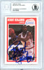 Benoit Benjamin Autographed 1989-90 Fleer Card #69 Los Angeles Clippers Beckett BAS #10739076