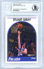 Stuart Gray Autographed 1989-90 Hoops Card #253 Indiana Pacers Beckett BAS #10739134
