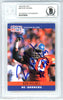 Ron Holmes Autographed 1990 Pro Set Card #90 Denver Broncos Beckett BAS #10739235