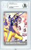 Bern Brostek Autographed 1991 Fleer Ultra Card #182 Los Angeles Rams Beckett BAS #10739367