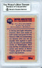 Bern Brostek Autographed 1991 Topps Card #535 Los Angeles Rams Beckett BAS #10739391
