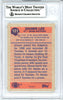 Shawn Lee Autographed 1991 Topps Rookie Card #121 Miami Dolphins Beckett BAS #10739397