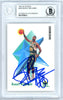 Benoit Benjamin Autographed 1991-92 Skybox Card #266 Seattle Super Sonics Beckett BAS #10739412