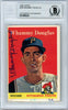 Whammy Douglas Autographed 1958 Topps Card #306 Pittsburgh Pirates Beckett BAS #10982223