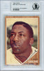 Willie Kirkland Autographed 1962 Topps Card #447 Cleveland Indians Beckett BAS #10982259
