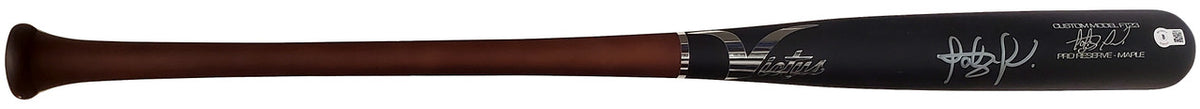 Fernando Tatis Jr. Autographed Black Victus Game Model Bat San Diego Padres Beckett BAS QR Stock #197452