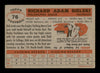 Dick Bielski Autographed 1956 Topps Card #76 Philadelphia Eagles SKU #197969