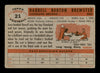 Darrell Pete Brewster Autographed 1956 Topps Card #21 Cleveland Browns SKU #198004
