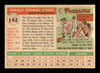 Jerry Lynch Autographed 1955 Topps Card #142 Pittsburgh Pirates SKU #198326