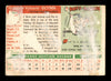 Bill Glynn Autographed 1955 Topps Card #39 Cleveland Indians (Off-Condition) SKU #198334