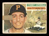 Toby Atwell Autographed 1956 Topps Card #232 Pittsburgh Pirates SKU #198383