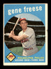 Gene Freese Autographed 1959 Topps Card #472 Philadelphia Phillies SKU #198654