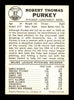 Bob Purkey Autographed 1960 Leaf Card #67 Cincinnati Reds SKU #198798