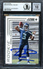 Russell Wilson Autographed 2012 Score Rookie Card #372 Seattle Seahawks Auto Grade Gem Mint 10 Beckett BAS #13315358