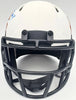 Justin Fields Autographed Chicago Bears Lunar Eclipse White Speed Mini Helmet Beckett BAS QR #WL62749