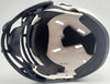 Justin Fields Autographed Chicago Bears Lunar Eclipse White Speed Mini Helmet Beckett BAS QR #WL62749
